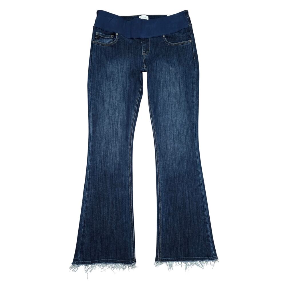 NWT Kancan Maternity Bootcut Jeans Dark Wash Size 29